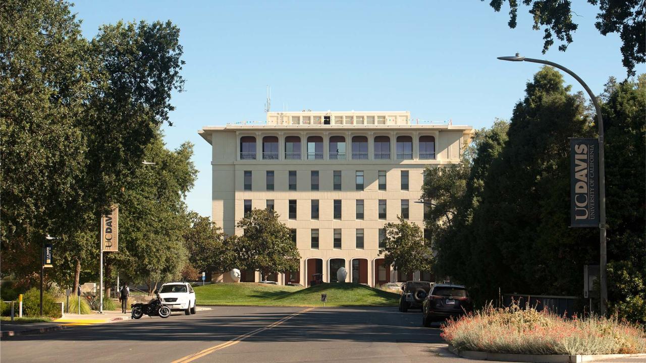 Mrak Hall on the UC Davis campus